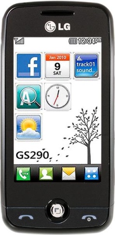 LG GS290 Black фото 1